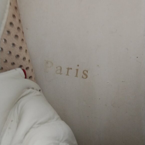 Women's Size US 7 (37) Christian Louboutin Fun Vieira Leather Sneakers - Picture 14 of 15